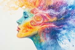 Human Brain Concept Background Wallpaper Product Image 1