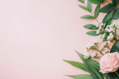 Pink Flower Background Wallpaper Product Image 1