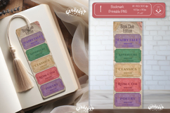 Book Club Ticket Bookmark printable Reading Genre Tickets Product Image 1