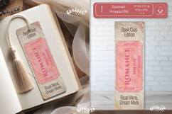 Book Club Ticket Bookmark png Romance reading Genre Tickets Product Image 1