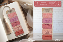 Book Club Ticket Bookmark printable Reading Genre Tickets Product Image 1