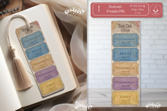 Book Club Ticket Bookmark printable Reading Genre Tickets Product Image 1