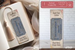 Book Club Ticket Bookmark png Reading Genre Ticket png Product Image 1