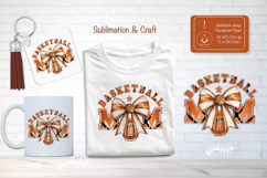 Basketball Sublimation Clipart Basketball Mom Shirt Game Day Product Image 1