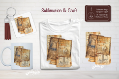 Vintage Ephemera Junk Journal Papers Antique scrapbooking Product Image 1