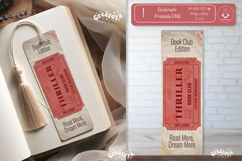 Book Club Ticket Bookmark png Thriller reading Genre Tickets Product Image 1