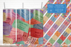 Book club Ticket tumbler wrap Bundle Library Reading Genre Product Image 1