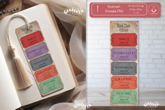 Book Club Ticket Bookmark printable Reading Genre Tickets Product Image 1