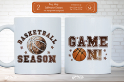 Basketball Season Mug Wrap Sublimation Basketball Quote png Product Image 1
