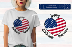 4th of July T shirt sublimation USA Patriotic Quote png Product Image 1