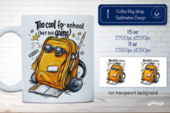 Back to School Mug School Funny Sarcastic Quote png Product Image 1