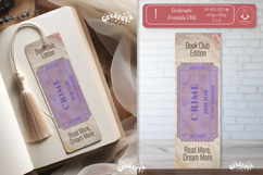 Book Club Ticket Bookmark png Crime reading Genre Tickets Product Image 1