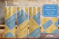 Book club Ticket tumbler wrap Reading Genre Sublimation png Product Image 1