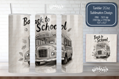 Back to School Funny Teacher Tumbler Wrap Black and white Product Image 1