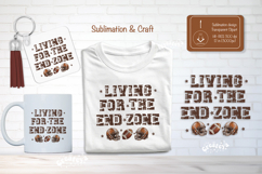 Football Sublimation Clipart Retro Football quote png Product Image 1