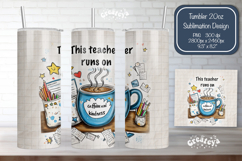 Teacher appreciation Funny Teacher Tumbler Wrap Sarcastic Product Image 1