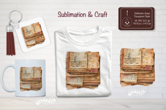 Vintage Ephemera Junk Journal Papers Antique scrapbooking Product Image 1