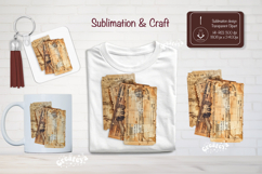 Vintage Ephemera Junk Journal Papers Antique scrapbooking Product Image 1