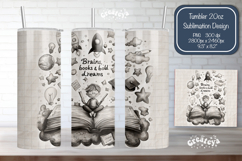 School Tumbler Wrap PNG Back to School Quote sublimation png Product Image 1