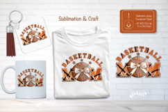 Basketball Sublimation Clipart Basketball Mom Shirt Game Day Product Image 1