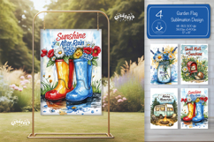 Summer Spring Garden flag png Quote Camping sublimation Product Image 1