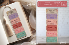 Book Club Ticket Bookmark printable Reading Genre Tickets Product Image 1