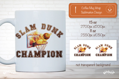Basketball Mug Wrap Sublimation Basketball quote png Product Image 1