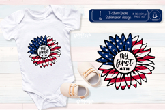 4th of July T shirt sublimation USA Patriotic Quote png Product Image 1