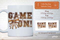 Basketball Mug Wrap Sublimation Basketball Game on quote png Product Image 1