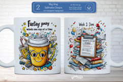Teacher Appreciation Mug School Funny Sarcastic Quote png Product Image 1