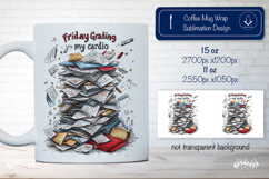 Teacher appreciation Mug School Sublimation Funny Quote png Product Image 1