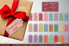 Printable Book Club Ticket Gift Tags Bundle Reading Labels Product Image 1
