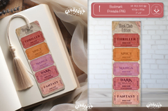 Book Club Ticket Bookmark printable Reading Genre Tickets Product Image 1