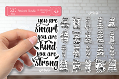 Motivational Quotes Sticker Bundle PNG Inspirational quote Product Image 1