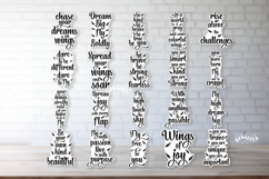 Motivational Quotes Sticker Bundle PNG Inspirational quote Product Image 2