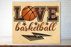 Basketball Tumbler wrap png Love Basketball Seamless tumbler Product Image 2