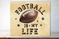 Football quote Football Tumbler Wrap Seamless 20oz Skinny Product Image 2