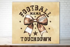 Football Tumbler Seamless Football mama 20oz Skinny Tumbler Product Image 2