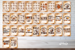Basketball Garden Flag PNG Bundle Basketball Quote Yard Sign Product Image 2