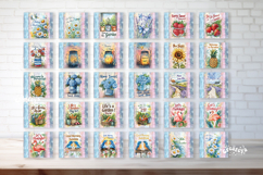 Summer Tumbler Wrap Bundle PNG 20oz Skinny Watercolor Product Image 2