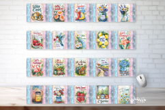 Summer Mouse Pad Sublimation Designs Floral Mouse Pad PNG Product Image 2