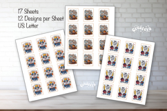 Funny Dad BBQ Sticker Bundle Grill Master Sarcastic Dad Joke Product Image 3