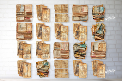 Vintage Ephemera PNG Bundle Junk Journal Papers Antique Product Image 2