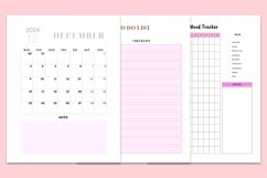 2024 Positive Mindset Planner Canva Product Image 2