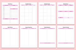 2024 Positive Mindset Planner Canva Product Image 3