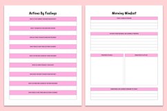 2024 Positive Mindset Planner Canva Product Image 4