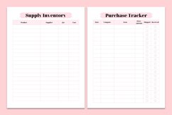 Candle business planner Canva Template Product Image 4