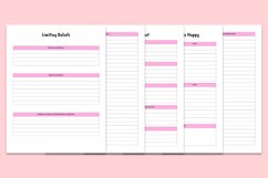 2024 Positive Mindset Planner Canva Product Image 5