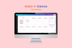 Candle business planner Canva Template Product Image 7