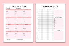Health and Fitness Planner Bundle Canva KDP Product Image 3